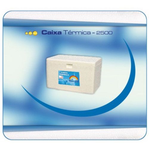 CAIXA TÉRMICA EPS 5 LITROS ISOTERM C/ 1 UN