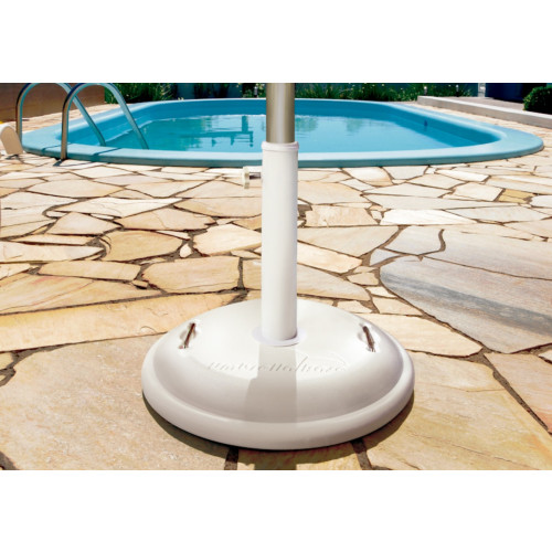 Base Para Guarda Sol Redonda de Concreto 22 kg Mor