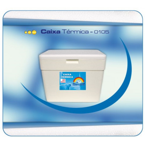 CAIXA TÉRMICA EPS 21 LITROS ISOTERM C/ 1 UN