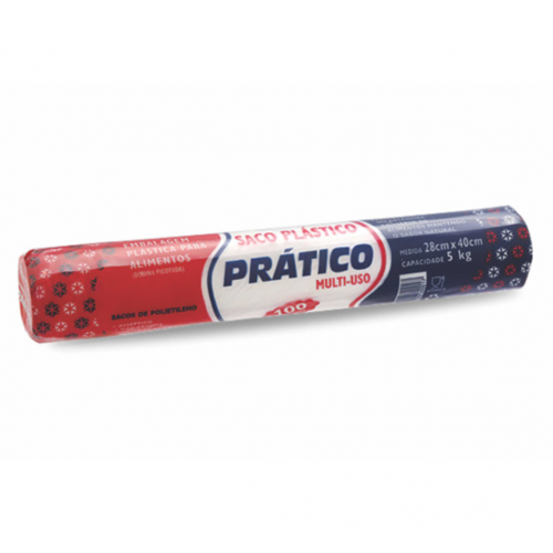 BOBINA PICOTADA 28x40x0,013 C/100 P/ 5 KG THERMOPRAT - CAIXA C/ 25 UNIDADES