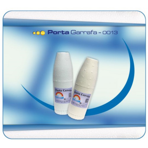 PORTA CERVEJA EPS 600 ML ISOTERM PT C/ 3 UN