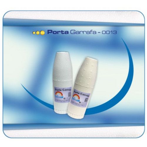 PORTA CERVEJA EPS 600 ML ISOTERM PT C/ 3 UN