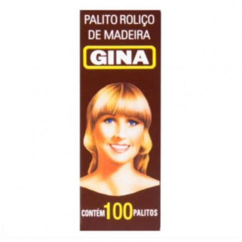 PALITO DENTE GINA C/100 - 11052 CX COM 100 UN