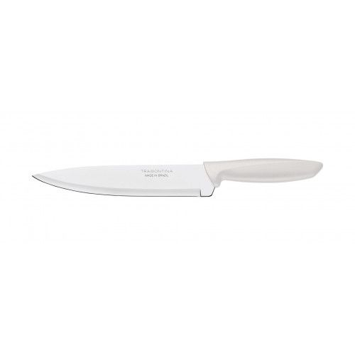 FACA CHEF EM AÇO INOX BRANCO PLENUS 8" TRAMONTINA