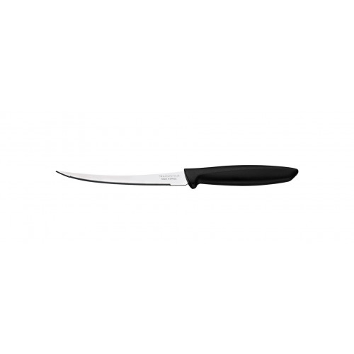 Faca Para Tomate Em Aço Inox Preto Plenus 5" Tramontina