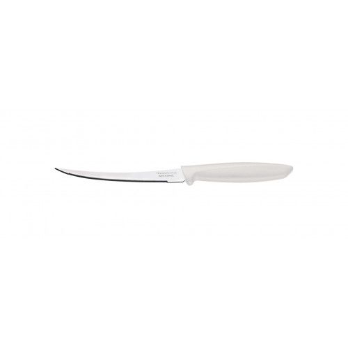 Faca Para Tomate Em Aço Inox Branco Plenus 5" Tramontina