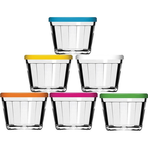 TIGELA C/ TAMPA COLORIDA 150 ML AMERICANO C/ 1 UN (4210)