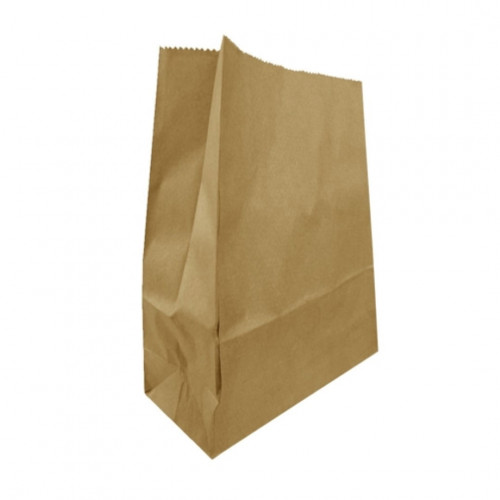 SACO KRAFT PARA DELIVERY SOS 7/5 KG LISO FUNDO CHATO FASAPEL PT C/ 250 UN