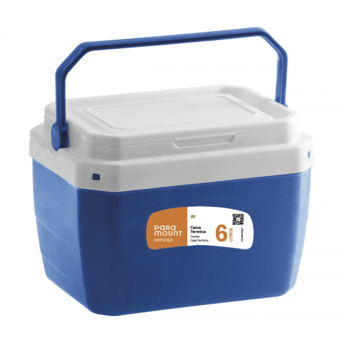 Caixa Térmica Cooler 6 Litros Paramount - 850 - Azul