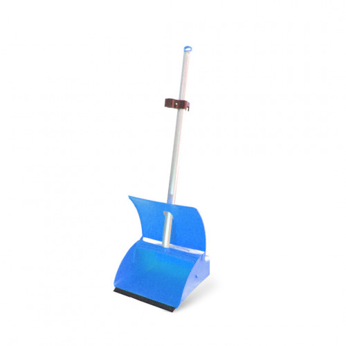 PÁ DE LIXO COM TAMPA POP AZUL BRALIMPIA (PC55)