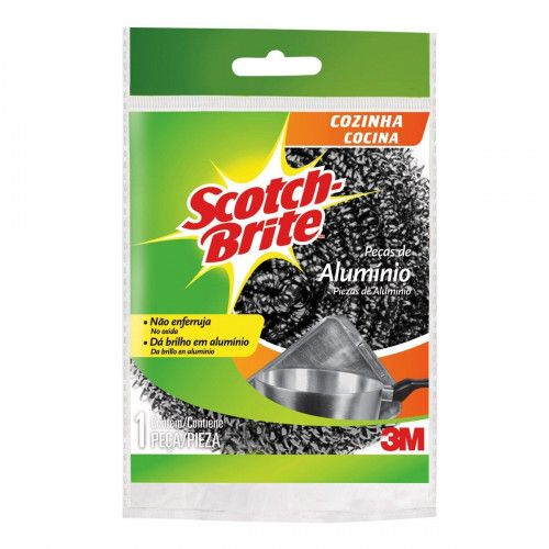 ESPONJA INOX SCOTH BRITE 3M CX C/ 40 UN
