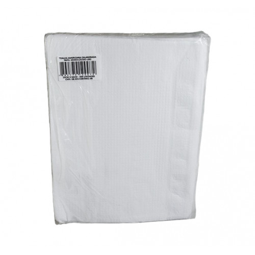 Toalha Americana 25X35 Lisa Kambe - 1608 Fardo C/500 Unidade