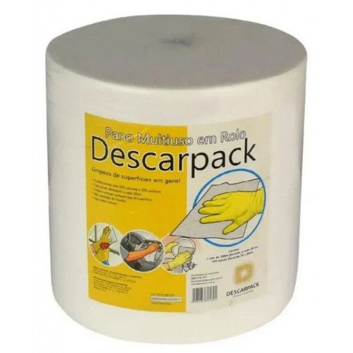 PANO TNT 28CMx300Mx35GR BRANCO DESCARPACK C/ 1 UN