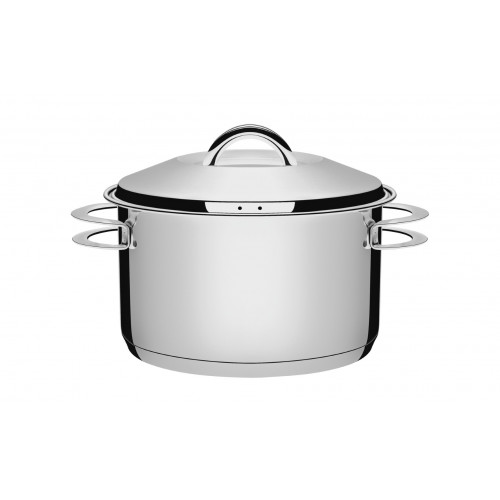 Caçarola Funda 24cm Solar Aço Inox Fundo Triplo Tramontina