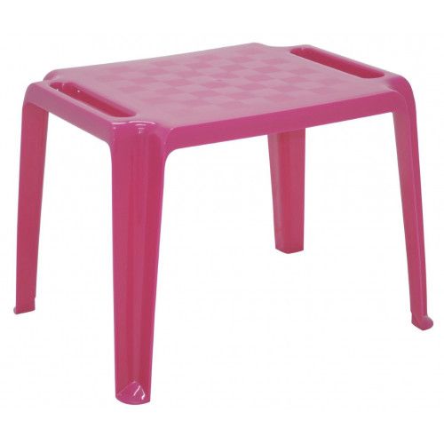 Mesa Plástica Monobloco Infantil Dona Chica Rosa Tramontina