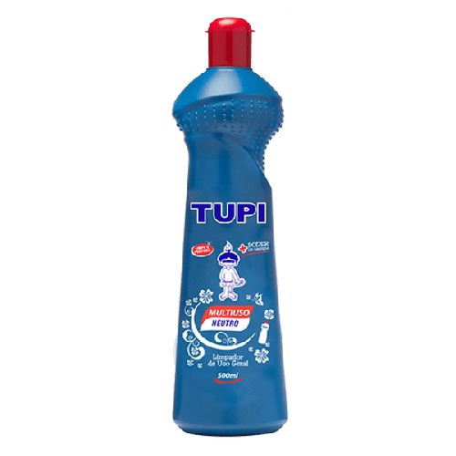 LIMPADOR MULTIUSO 500 ML NEUTRO TUPI CX C/ 12 UN (14010)