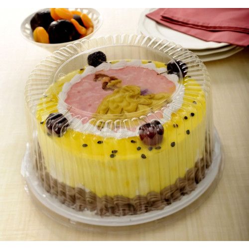 EMBALAGEM PARA BOLO/TORTA 27.5x13CM MEDIO BRANCO GALVANOTEK CX C/ 50 UN (G50MM)