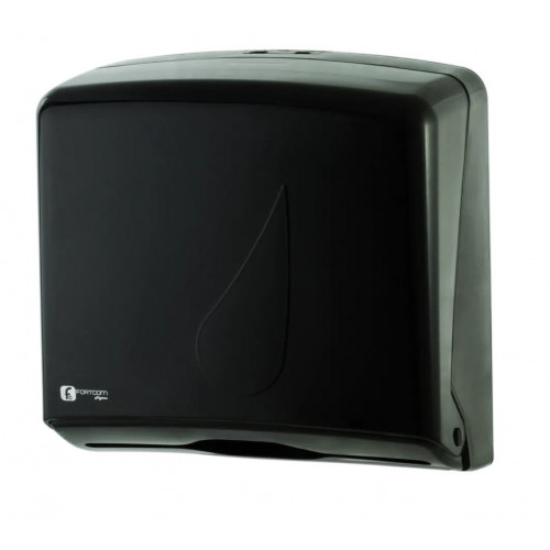 DISPENSER PARA PAPEL TOALHA INTERFOLHADO BLACK FORTCOM CX C/ 6 UN (LDTI600)
