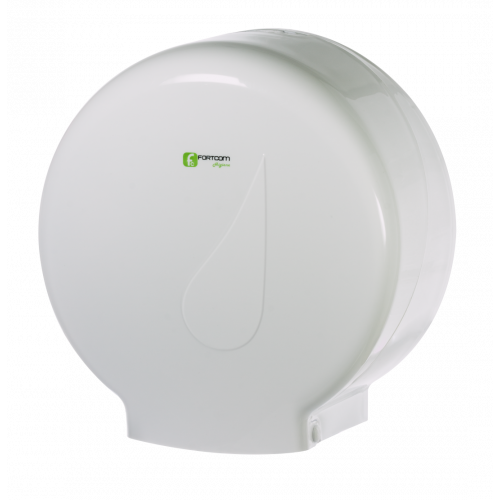 DISPENSER PARA PAPEL HIGIÊNICO ROLÃO BRANCO FORTCOM C/ 1 UN (LDPR500)