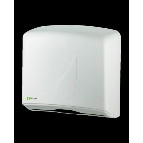 DISPENSER PARA PAPEL INTERFOLHADO BRANCO FORTCOM CX C/ 6 UN (LDTI600)