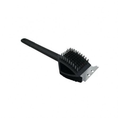 ESCOVA PARA LIMPAR GRELHA C/ ESPÁTULA. 3 EM 1 MIMO