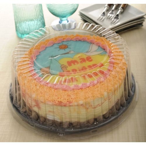 EMBALAGEM PARA BOLO/TORTA 25x10CM ALTO BRANCO GALVANOTEK CX C/ 100 UN (G37MA)