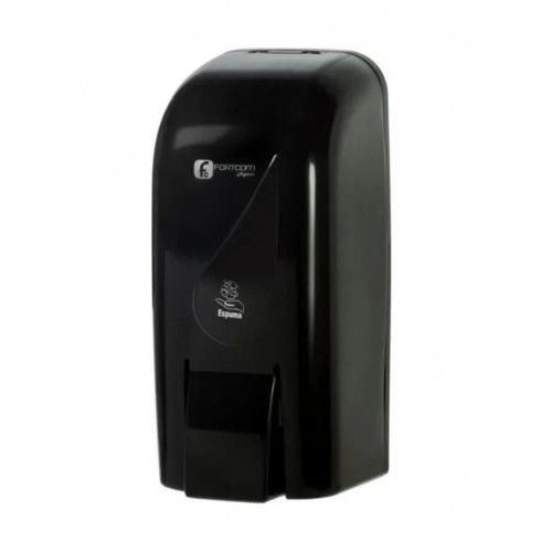 DISPENSER PARA SABONETE LIQUIDO / ÁLCOOL GEL 850 ML FORTCOM CX C/ 15 UN (LDS850BLACK)