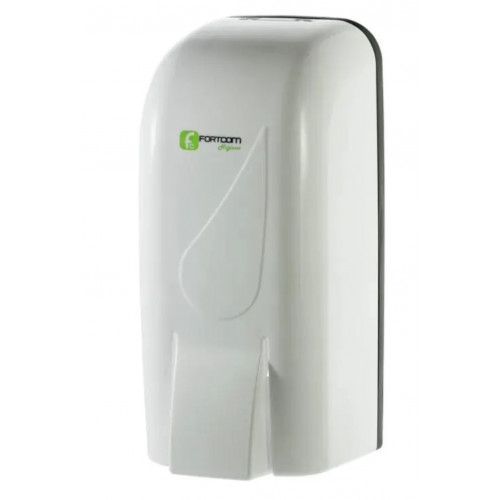 DISPENSER PARA SABONETE LIQUIDO / ÁLCOOL GEL 850 ML FORTCOM CX C/ 15 UN (LDS850BRANCA)