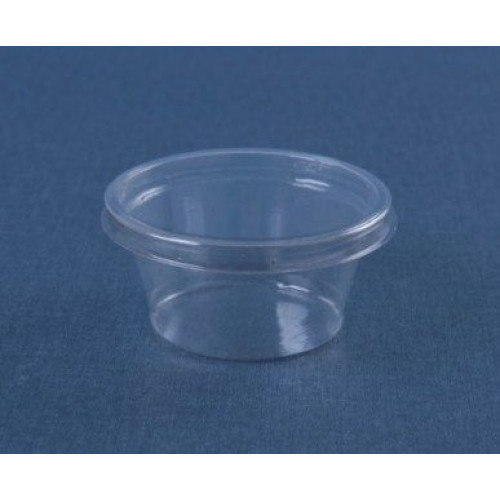 POTE PARA MOLHO 30 ML 5,9x2,9CM CRISTAL GALVANOTEK CX C/ 700 UN (G695)