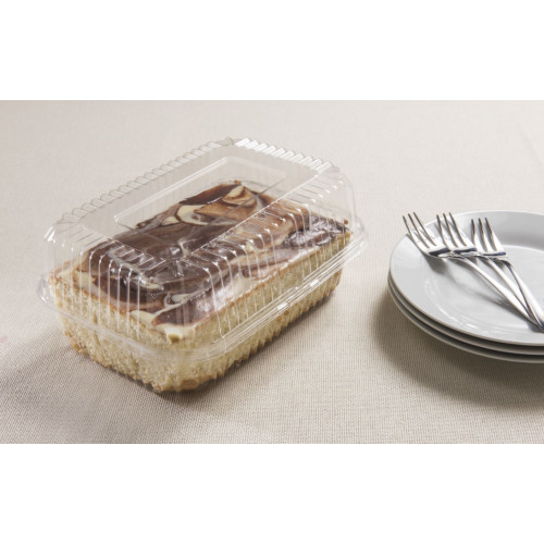 EMBALAGEM PARA ROCAMBOLE 24x16x10CM ALTO CRISTAL SIMPLIFIC GALVANOTEK PT C/ 10 UN (GA20)