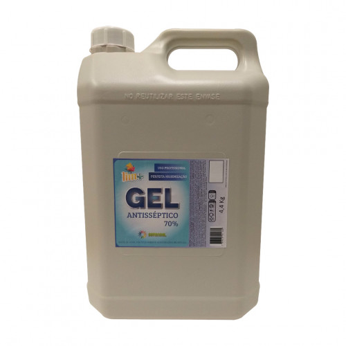ALCOOL GEL 70% 4,4 KG LIM+ SEVENGEL 1 UN (9601)