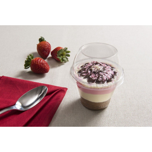 POTE/COPO PLASTICO 250 ML CRISTAL GALVANOTEK CX C/ 400 UN (G677)