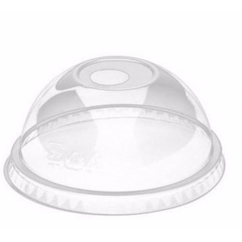 TAMPA PLÁSTICO P/ COPO 400/500 ML E CUMBUCA 360ML BOLHA COM FURO COPOBRAS PCT C/ 50 UN (TPT-550)