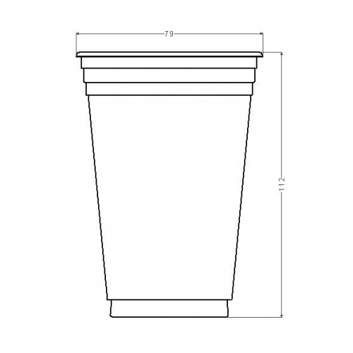 COPO PLÁSTICO 300 ML COPOBRAS CAIXA C/ 20 PCTS C/ 50 UN (PPT-330)