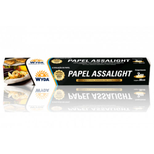 PAPEL ASSALIGHT 30CM x 3M WYDA - 20 UNIDADES