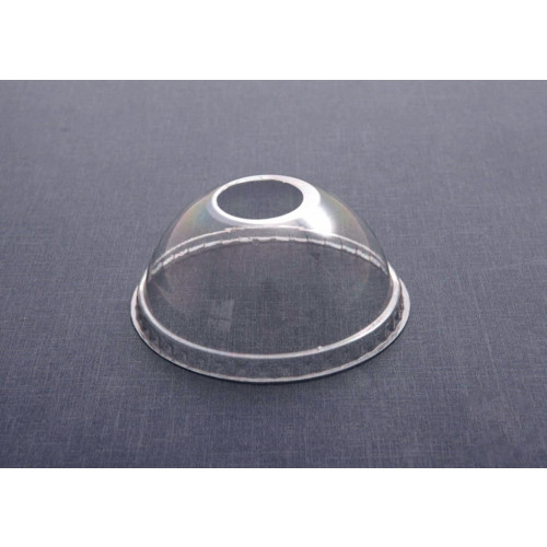 TAMPA BOLHA PLASTICA 85x35 C/ FURO CRISTAL GALVANOTEK PT C/ 50 UN (G880)