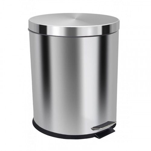 Lixeira Aço Inox 30 Litros Balde Interno Removível