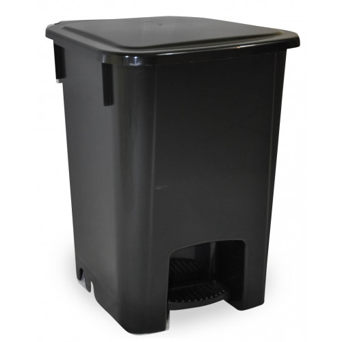 COLETOR PEDAL 30 LITROS PRETO BRALIMPIA (CP30PR)