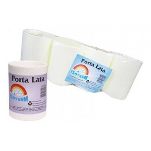PORTA CERVEJA EPS 350 ML ISOTERM PT C/ 4 UN