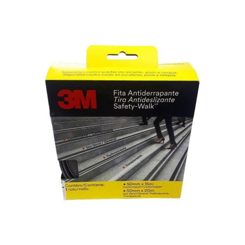 FITA ANTIDER 50MMX20M PRETA 3M CX C/ 6 UN