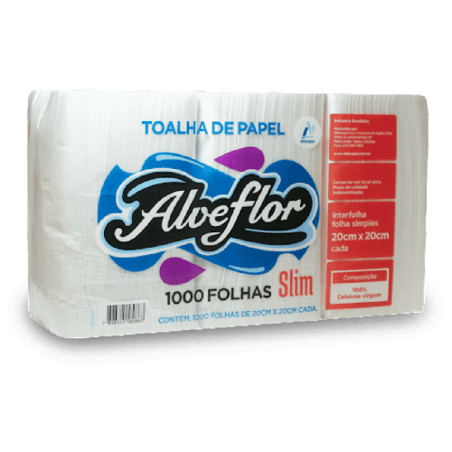TOALHA PAPEL INTERF 20X20CM ABBASPEL - 2530 FD COM 7000 UN