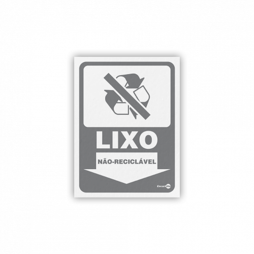 PS 30X13 LIXO NAO RECICLAVEL ENCARTALE - PS-192 UN COM 1 UN