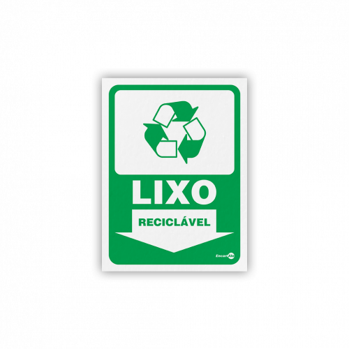 PS 30X13 LIXO RECICLAVEL ENCARTALE - PS-238 UN COM 1 UN