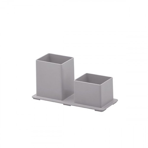 ORGANIZADOR ACESSORIO DUPLO 17X7X8,5 PARA - 1504 CREME UN COM 1 UN