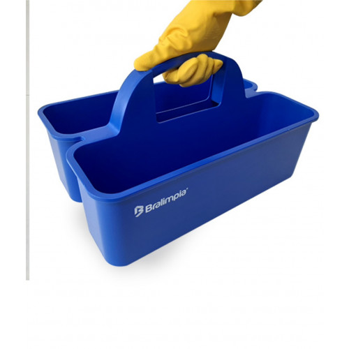 CESTO FUNCIONAL PARA LIMPEZA BRALIMPIA (MVCF00AZ) CX C/ 6 UN
