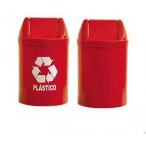 CESTO PLÁSTICO 14 LITROS COM ADESIVO BRALIMPIA (CD30VM)