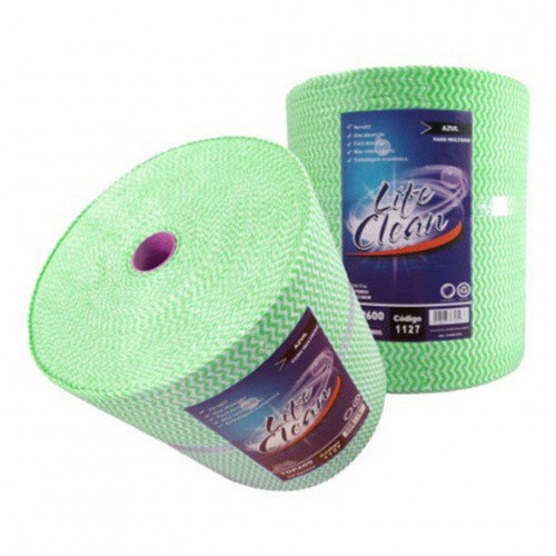 Pano Tnt 28cmx240mx35 Gr Verde Life Clean