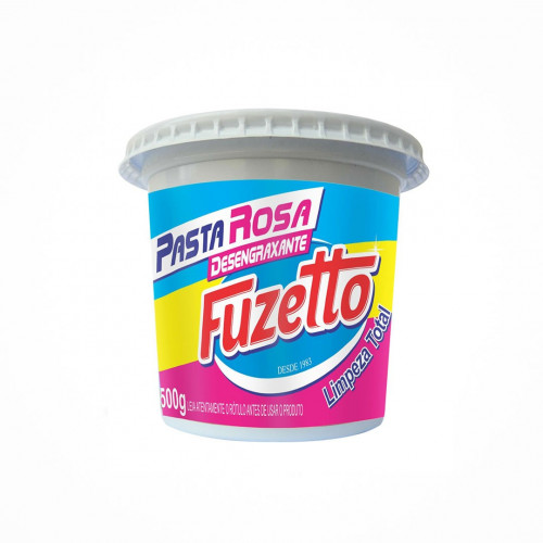 PASTA DESENGRAXANTE ROSA 500 GR FUZETTO - 01.001.003 UN COM 1 UN