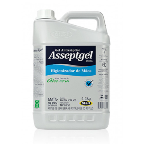 ALCOOL GEL 4,3 KG A VERA ASSEPTGEL - 36838 UN COM 1 UN