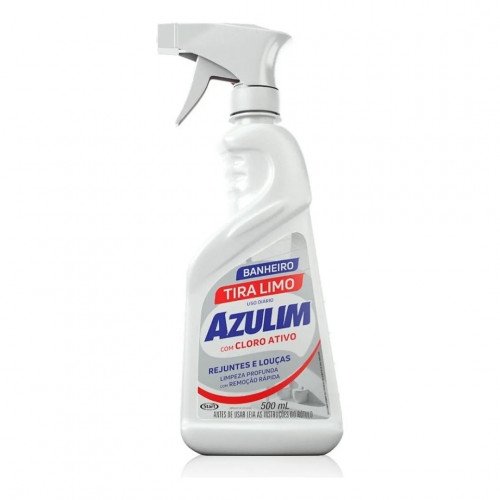 LIMPA LIMO CLORO ATIVO 500 ML AZULIM SPRA - 15247 UN COM 1 UN
